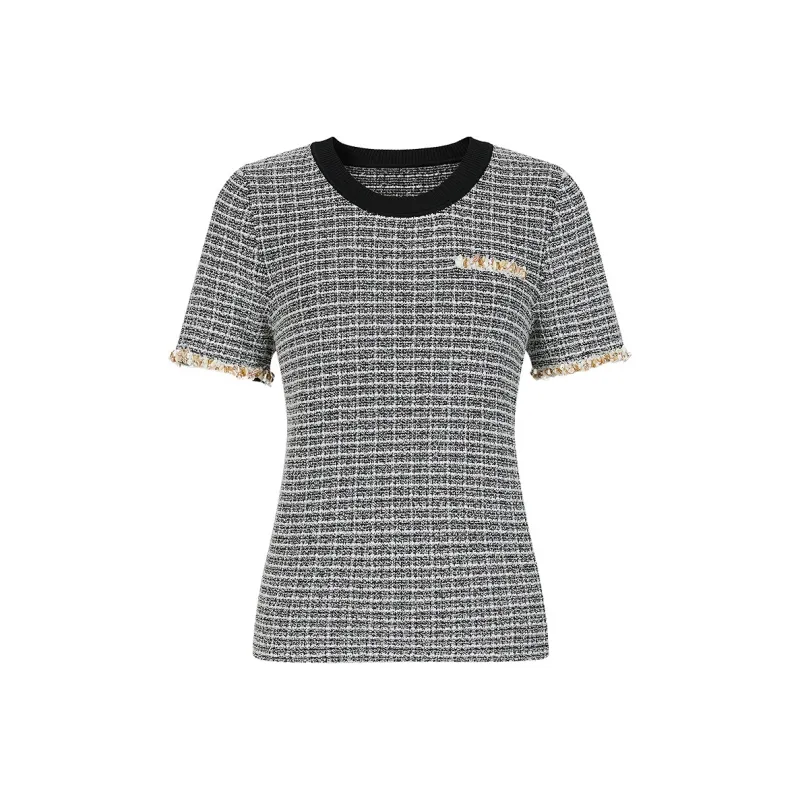 JZ. ANNAKRO Knitwear Women's Floral Black-0