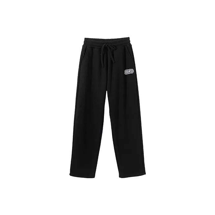 EOFO Straight Thickened Casual Pants Women's-0