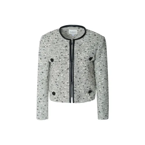 Little Pull Velvet feel Coat Women's Tweed