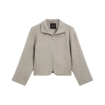 Massimo Dutti Coats Women's Gray