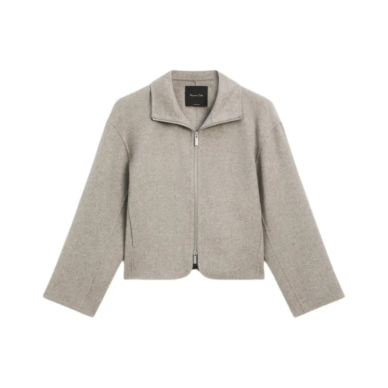 Massimo Dutti Coats Women's Gray-0