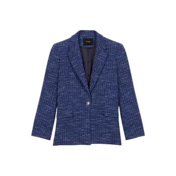 Maje Tweed Blazer