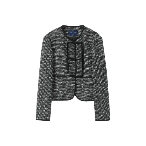 3COLOUR Cropped Coat Women's Classic Black