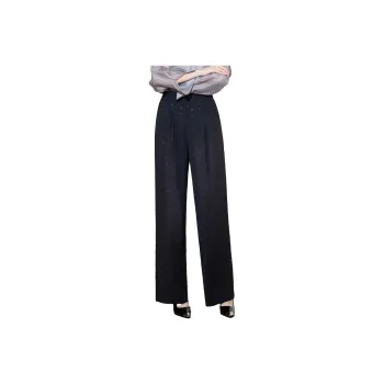 SMEN Casual Pants Women's Black