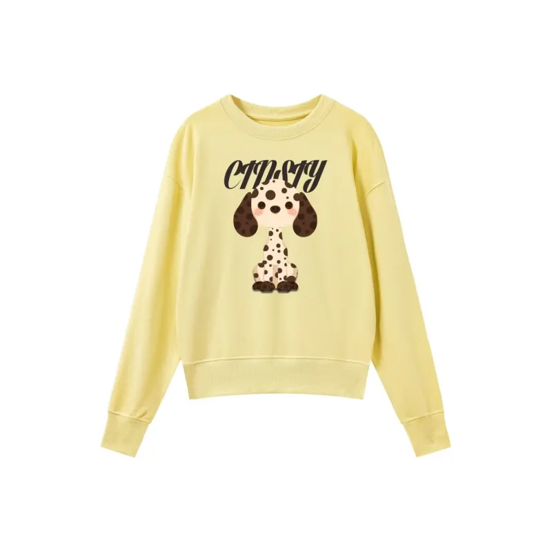 Oudifu Sweatshirts Women's-4