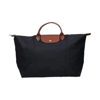 LONGCHAMP Nylon Handbag Women's Black