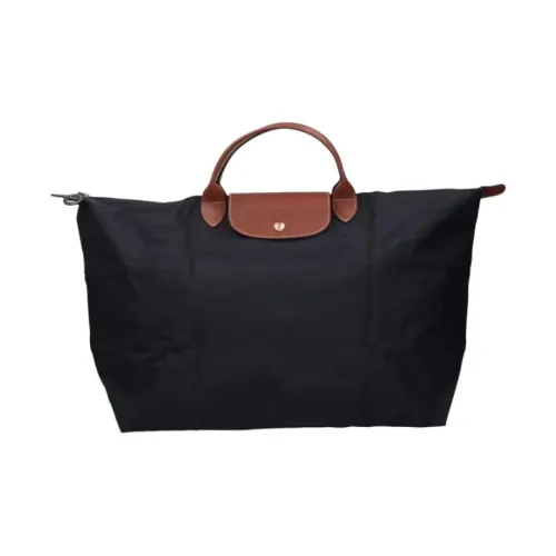 LONGCHAMP Nylon Handbag Women's Black