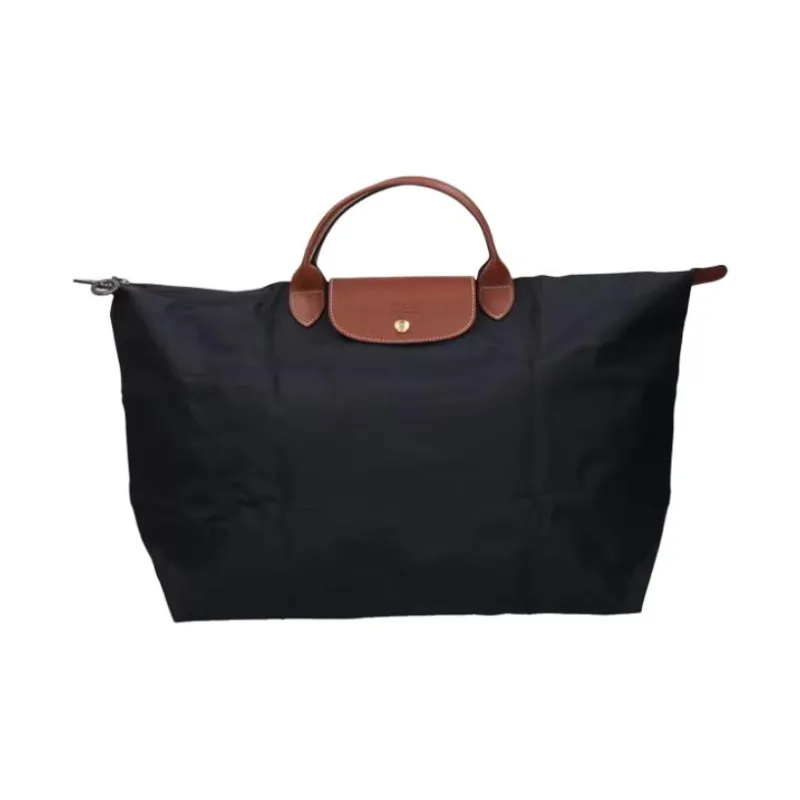 LONGCHAMP Nylon Handbag Women's Black-0