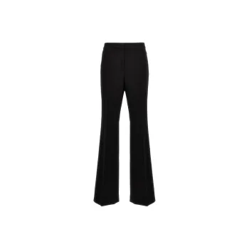 MOSCHINO High Waist Flared Tailored Cut Trousers