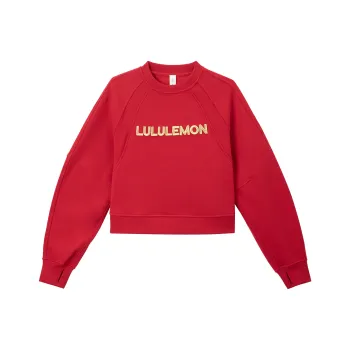 Lululemon Scuba Sweatshirt Women's Dark Red