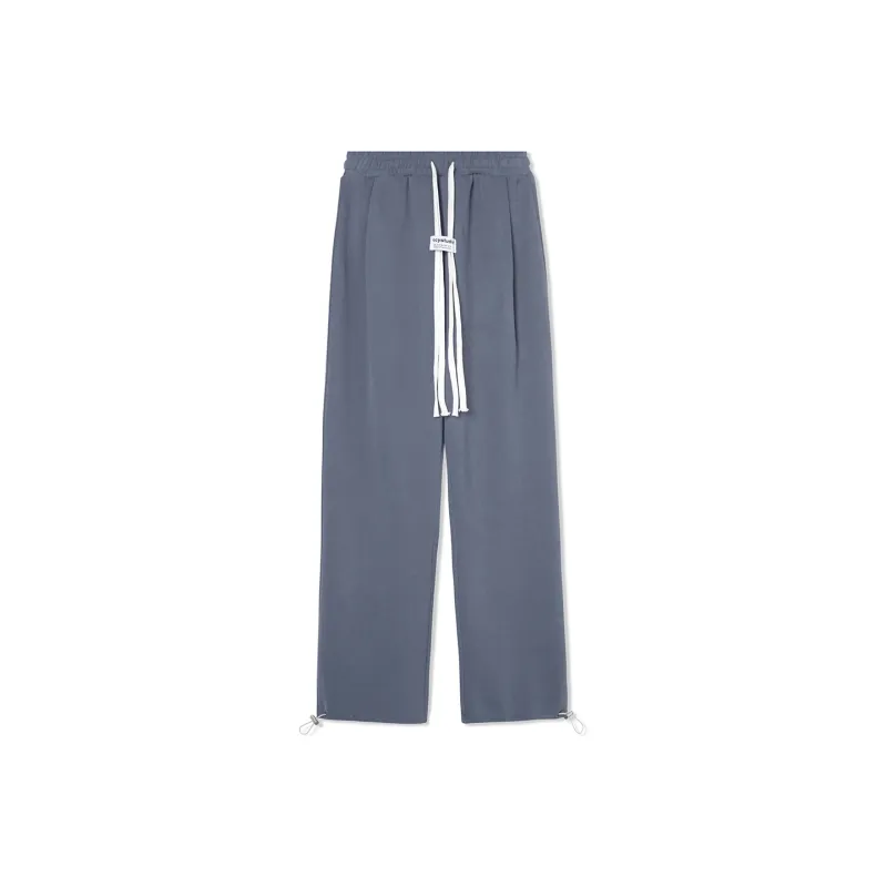 NECY Straight Thickened Casual Pants Women's-11