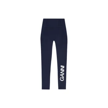 GANNI Active Ultra High Waist Tights Casual Pants Women's Blue