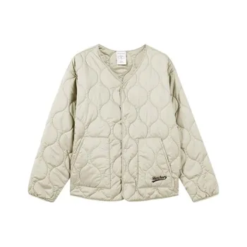 Skechers Puffer Jacket Women's Streptopelia White