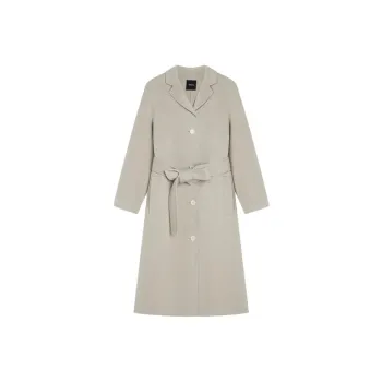 THEORY Trench Coats Women's Oat
