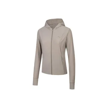 ANTA Variety Training Collection Sun Protection Clothing Women's Linen Gray