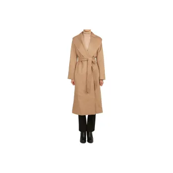 MaxMara Studio Coats Women's Khaki