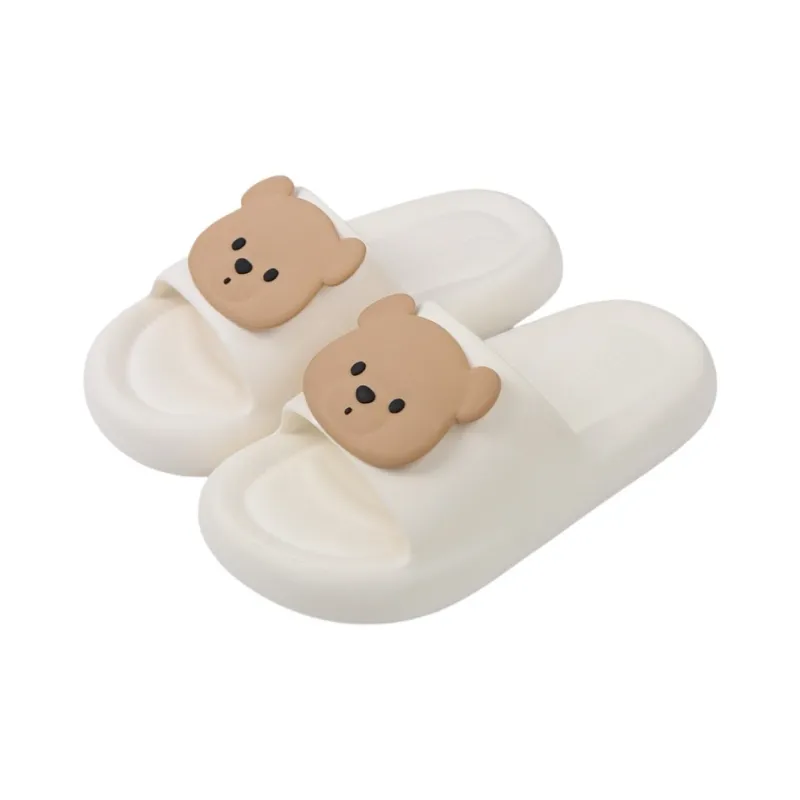 Thin Strips Sandal Slippers Light Yellow-6