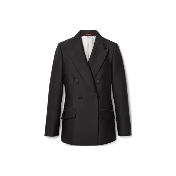 GUCCI Double-breasted Wool-blend Blazer
