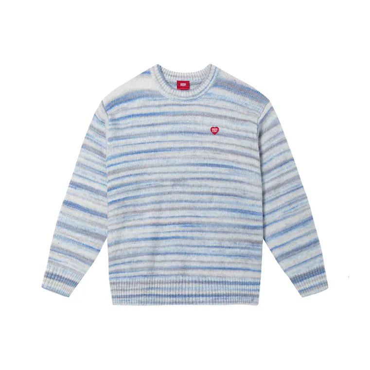 Checkitout Sweatshirt Unisex Mauve Star Yarn Blue-0