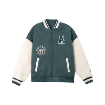 Anta Life Collection Baseball Jacket Women's Gulf Green