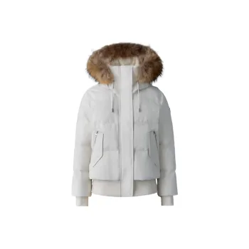 MACKAGE Nordic Tech Shell Down Jacket Women's Cream