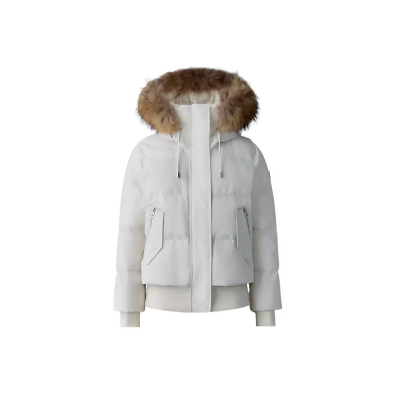 MACKAGE Nordic Tech Shell Down Jacket Women's Cream-0