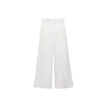 ZARA Casual Pants Women's White/Black