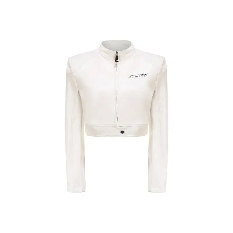 40 CREW Leather Jackets Women's-0