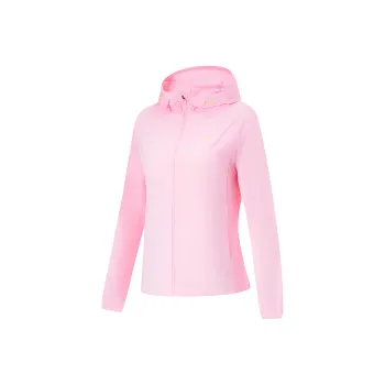 LiNing UV Protection Sun Protection Clothing Women's Diamond Pink
