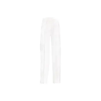 The Attico Logo-Jacquard Straight-Leg Trousers