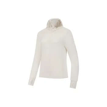 QIAODAN Ice Skin Sun Protection Clothing Women's Cream White