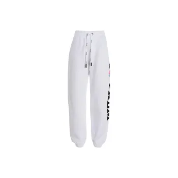 PALM ANGELS Logo Printed Drawstring Pants