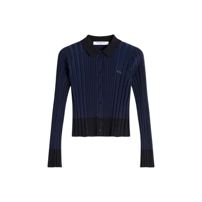Maison Kitsune Ribbed Long sleeve Sweater-2