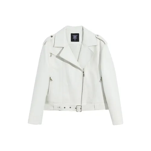 Ouyang Leather Jackets Women's