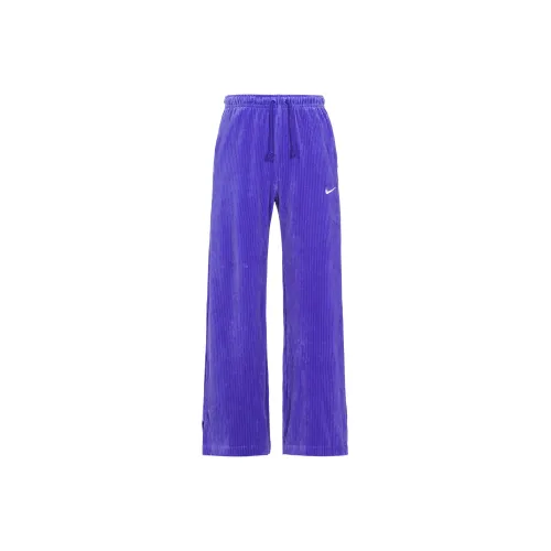 Nike Knitted Sweatpants Women's Purple