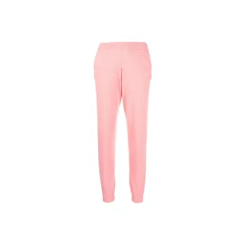 SPORTY & RICH Logo-Embroidered Ribbed Edge Pants