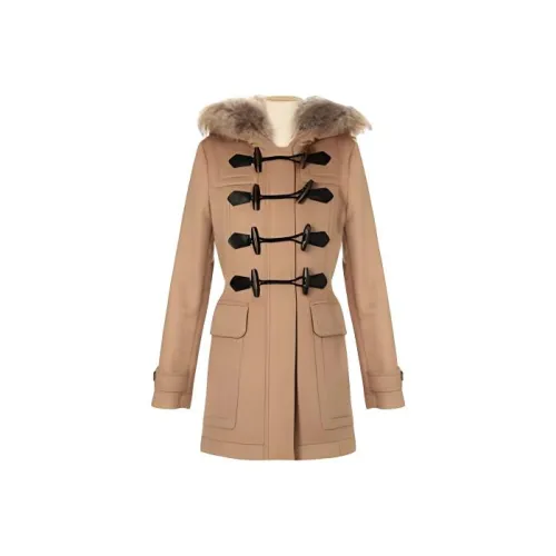 Burberry Coats Women's Khaki