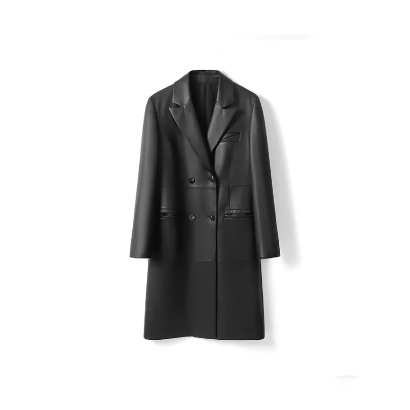 SINBOS Leather Jackets Women's Elegant Black-0