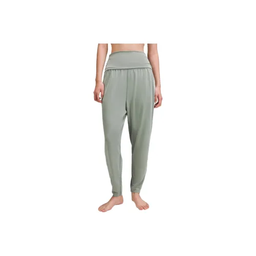 Lululemon Relaxed Cupro Foldover Yoga Casual Pants Women's