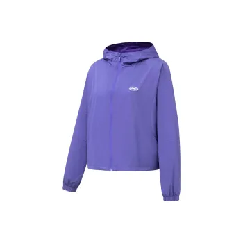 LINING Fitness Series Trench Coats Women's Very Peri Purple