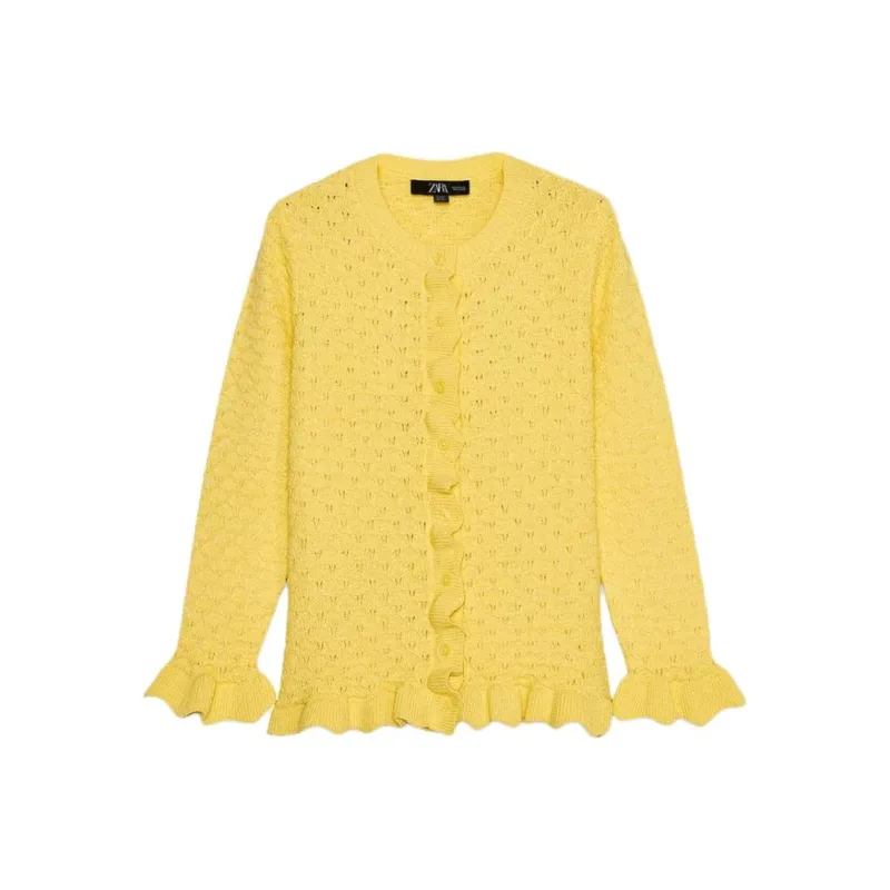 ZARA Knitwear Women's Yellow-0
