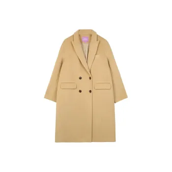 Omont Coats Women's Cream Camel