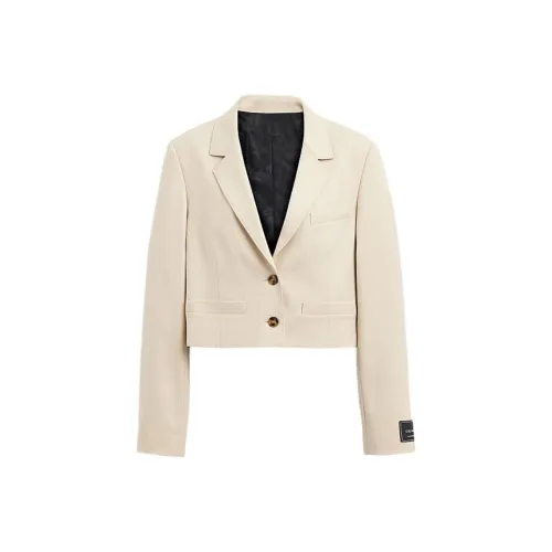 COACH SS24 Business Suit Coat Women's Khaki