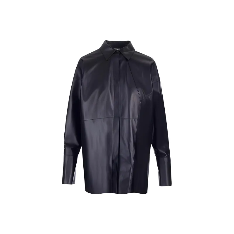 LOEWE Leather Jackets Women's Black-0