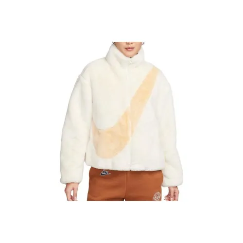 Nike Jacket Jackets & Coats Women's Beige