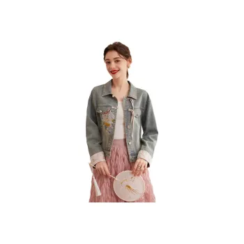 LOUISY AO Denim Jacket Women's Blue
