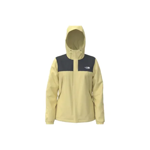 THE NORTH FACE Antora Water Resistant Windproof Breathable Windbreaker Jacket Women's Banana Yellow