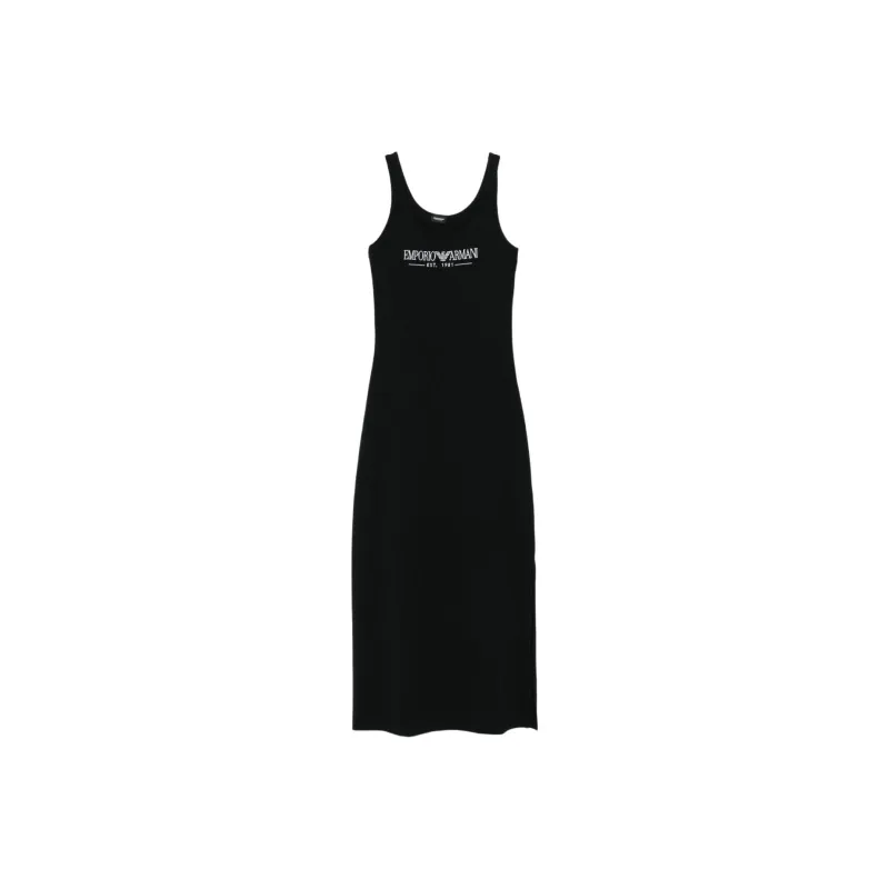 EMPORIO ARMANI Logo embroidered Nightdress-0