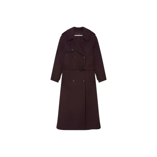 Stella McCartney Double-Faced Belted Trench Coat