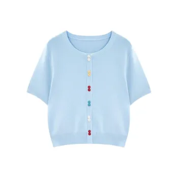 Love To Serve Knitwear Women's Blue